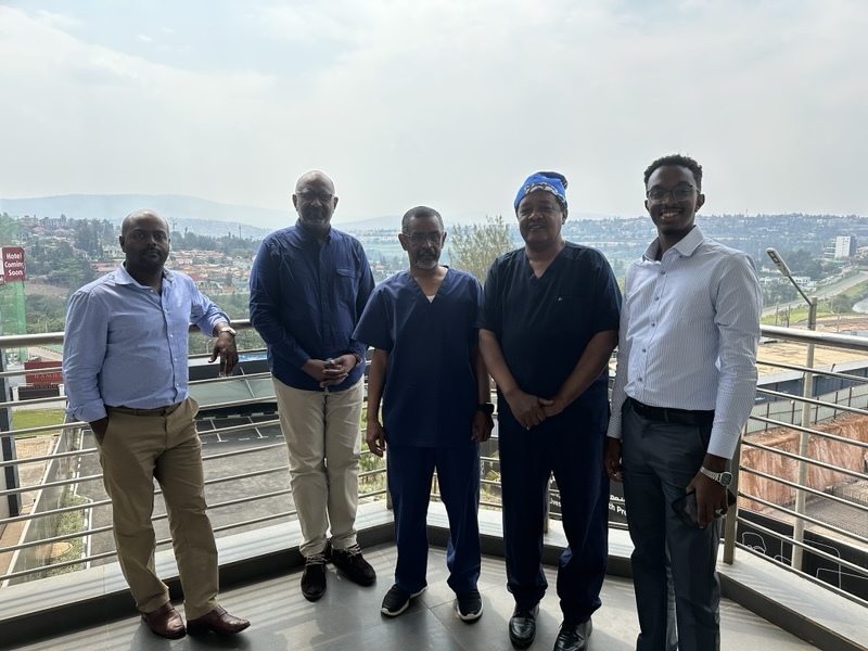 Other image for Hospital doctor goes on Rwanda training mission